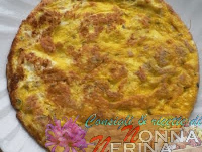 FRITTATA CON TONNO E CIPOLLA